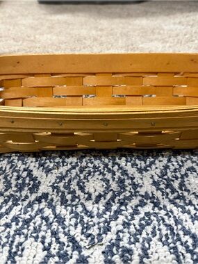 Longaberger basket with handles